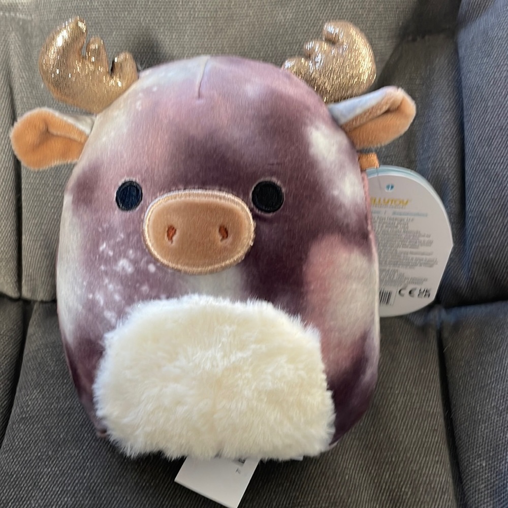 SOLD NWT Greggor the Moose 5 inch Squishmallow
